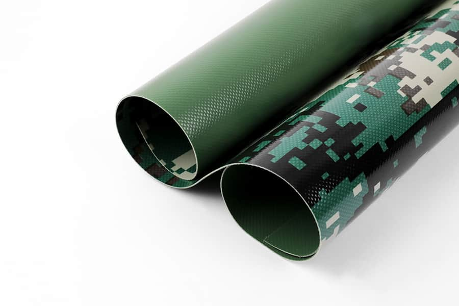 PVC Tarpaulin Camouflage Printed