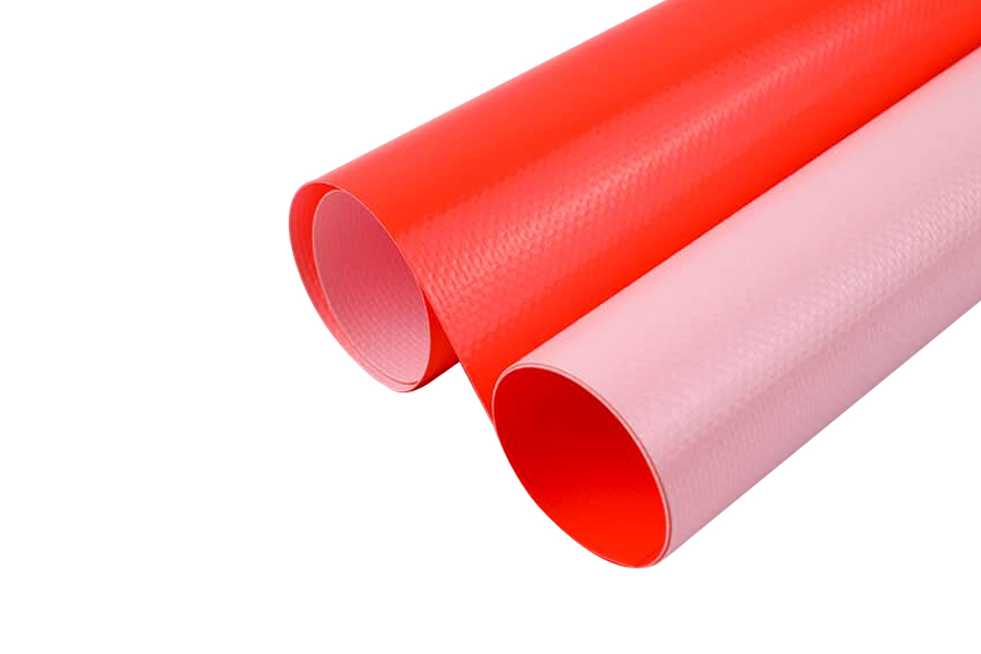 PVC Fabric with Fluorescent Effect 550g 500D18×17